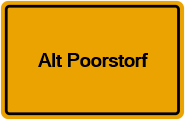 Grundbuchauszug Alt Poorstorf